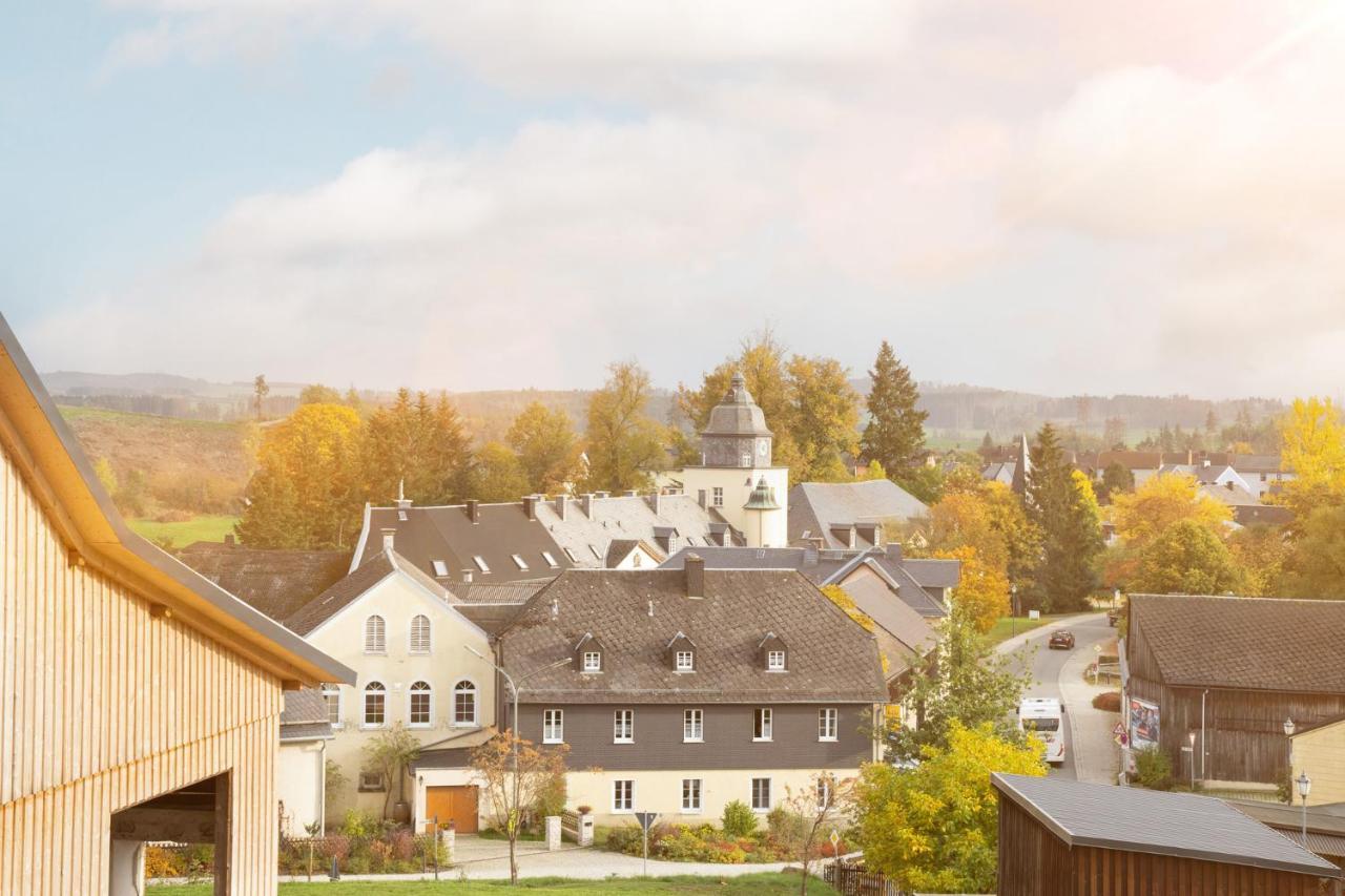 Chalet-Ferienwohnung Giebeltraum, 115 Qm, Wellness/Fitness/Sauna - Bergroedelhof Feilitzsch Exteriér fotografie